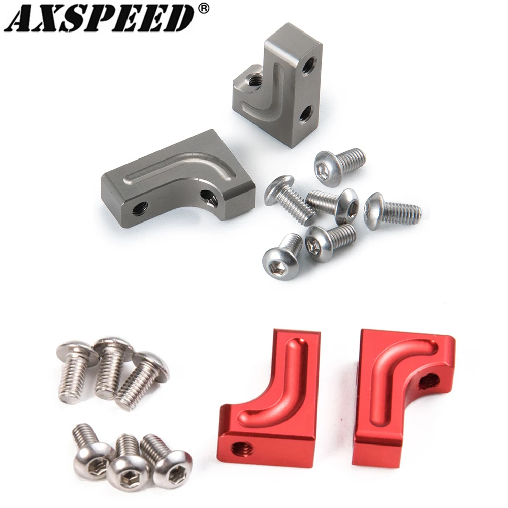 2 Sets RC Servo Mount Bracket Aluminum Alloy Servo Seat For