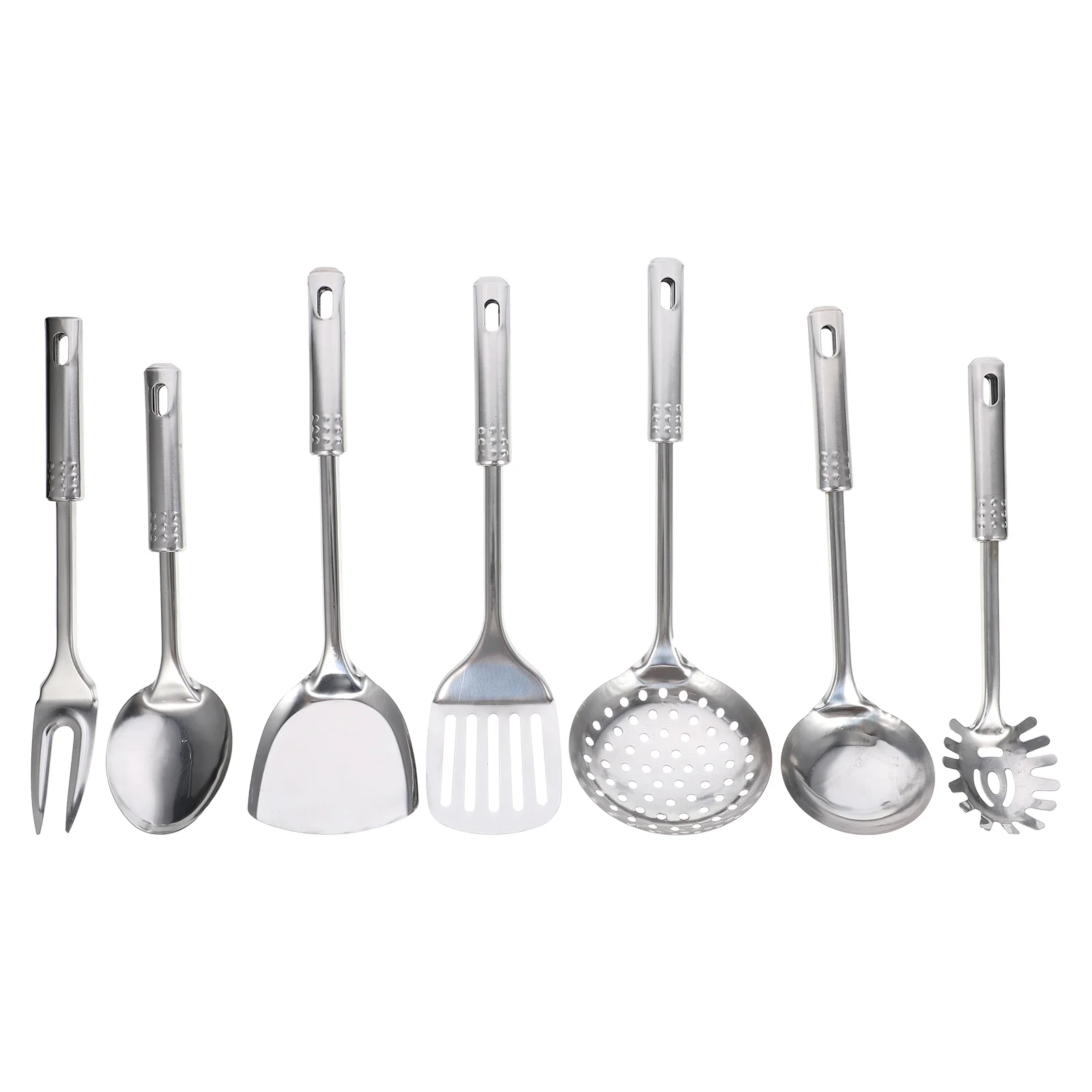 7PcsScraperToolKitchenCookingToolsUtensilsGearStainlessSteel