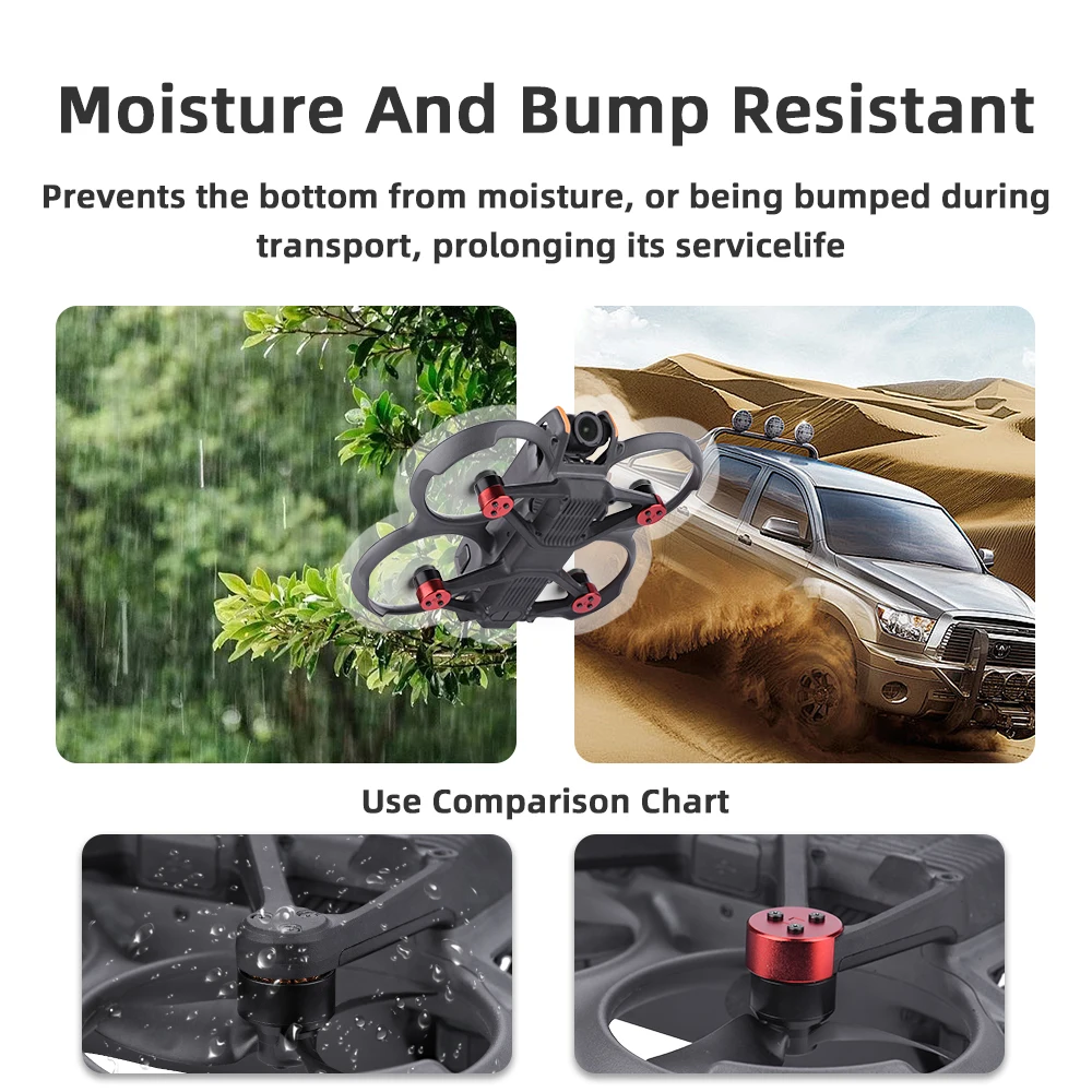 Bottom Protective Cover for DJI AVATA 2 Foot racks Bottom Wear Proof Moisture Protection Foot Drone Accessory