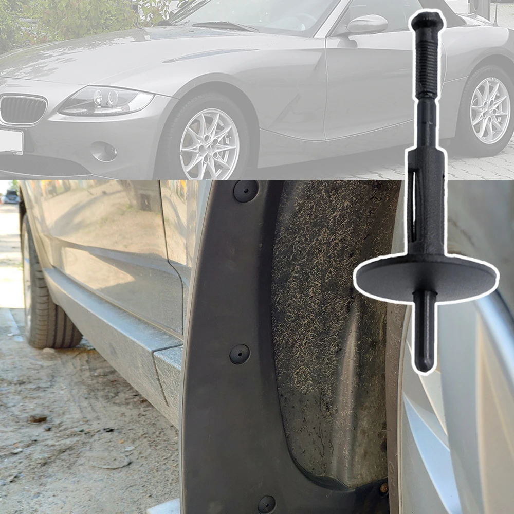 10 Pz Passaruota Fodera Pop Blind Clip Mud Flap Splash Guard Rivet Per Bmw Z4 E85 E86 2003 2004 2005 2006 2007 2008