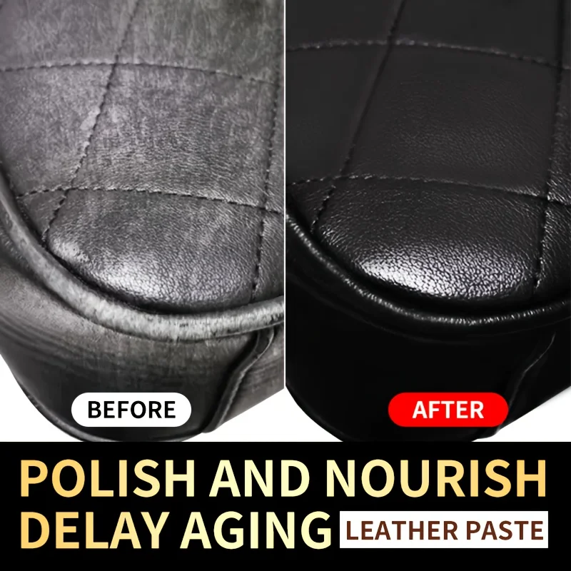 A nourishing wax for shoes, outerwear and car seats that slows aging, restores shine and is easy to apply 3