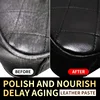 A nourishing wax for shoes, outerwear and car seats that slows aging, restores shine and is easy to apply 3