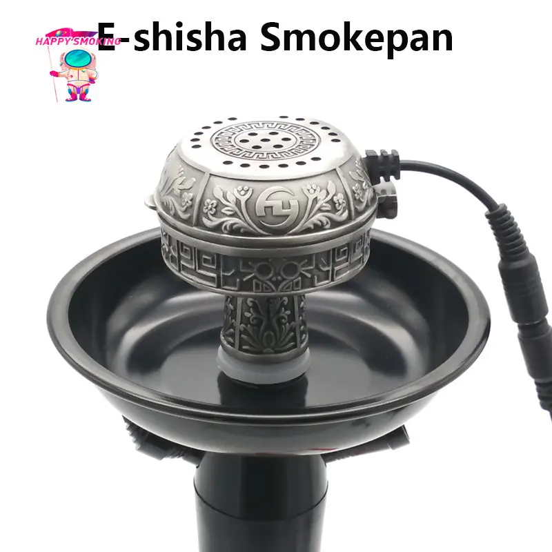 HAPPY SMOKING Arab Metal E-Shisha Smokepan Carbon Stove Furnace Heater for  Chicha Narguile Electric Hookah Bowl US/EU/AU Plug - AliExpress