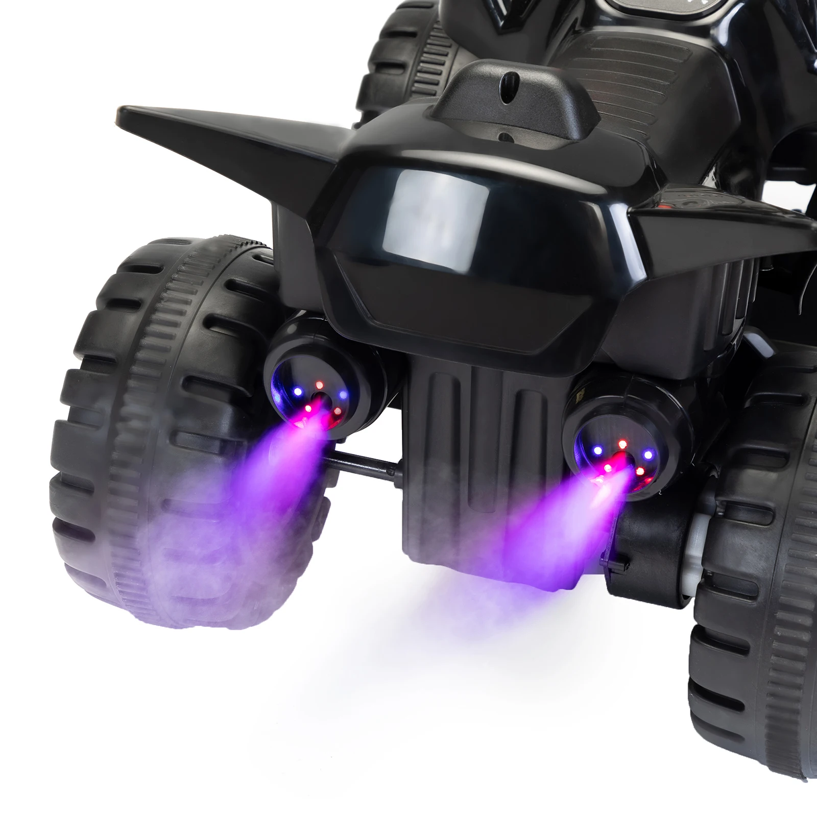 Kids Ride-on ATV, 6V Battery Powered Electric Quad Car with Music, LED Lights and Spray Device, 4 Wheeled Ride-on Toy for Toddle