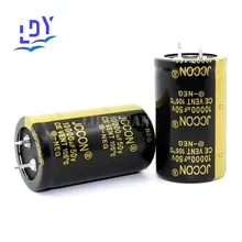  1pcs 50v10000uf 50v JCCON Audio power amplifier audio filter capacitor Multifunctional universal 25X50 30X50 