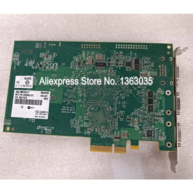 SOL2MEVCLF SOLIOS eV-CL Y7367-00 REV Промышленная карта работает в хорошем состоянии 4