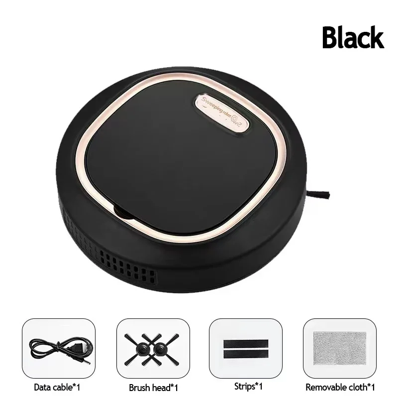 שואב אבק חכם Xiaomi Smart Sweeping Robot Silent Vacuum Cleaner Sweep Mop Brush 3-in-1 Multi-function Intelligent Automatic Vacuum Cleaner
