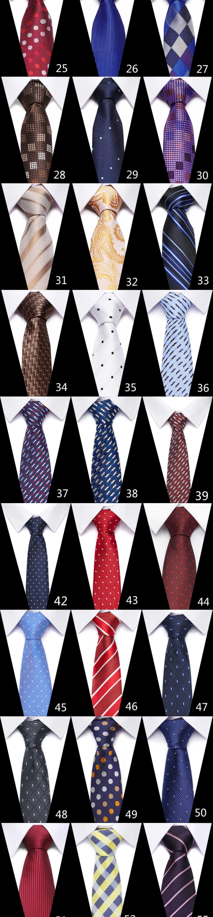 Viele Farben Neuester Stil Dropshipping Krawatte Herren Dunkelblau Hochzeitsaccessoires Gepunktete Performance-Krawatte Herren Krawatte Cravat – Detail 6