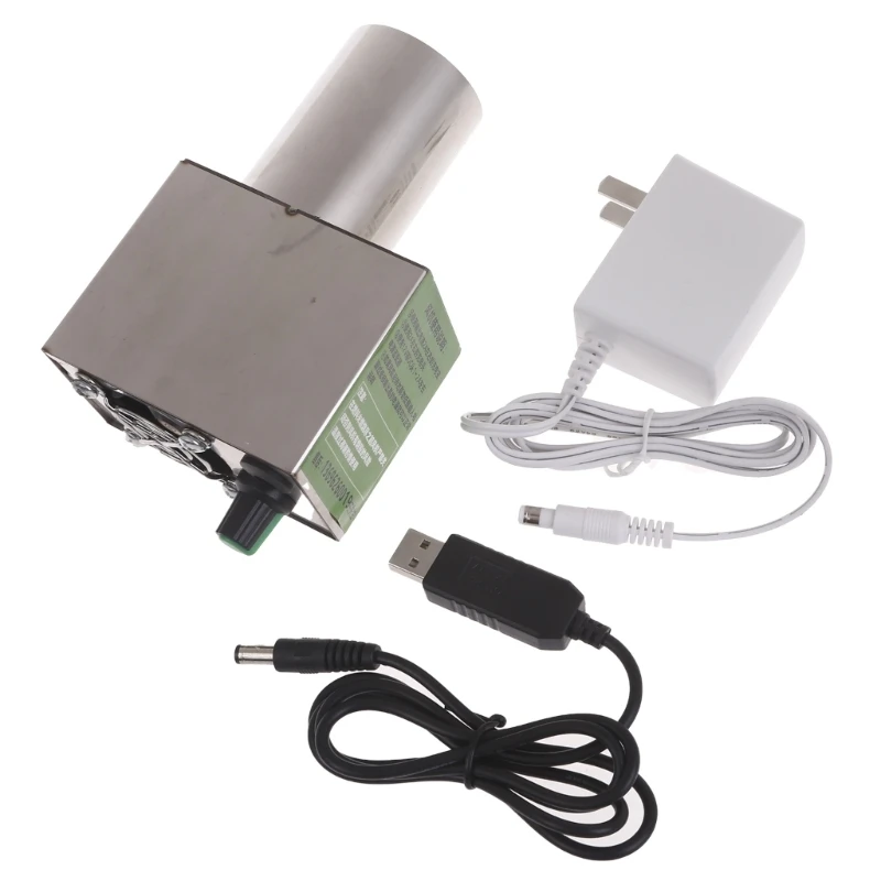 

Модернизированный USB-вентилятор-барбекю-вентилятор для дровяной печи угольный воздуходувка 517A