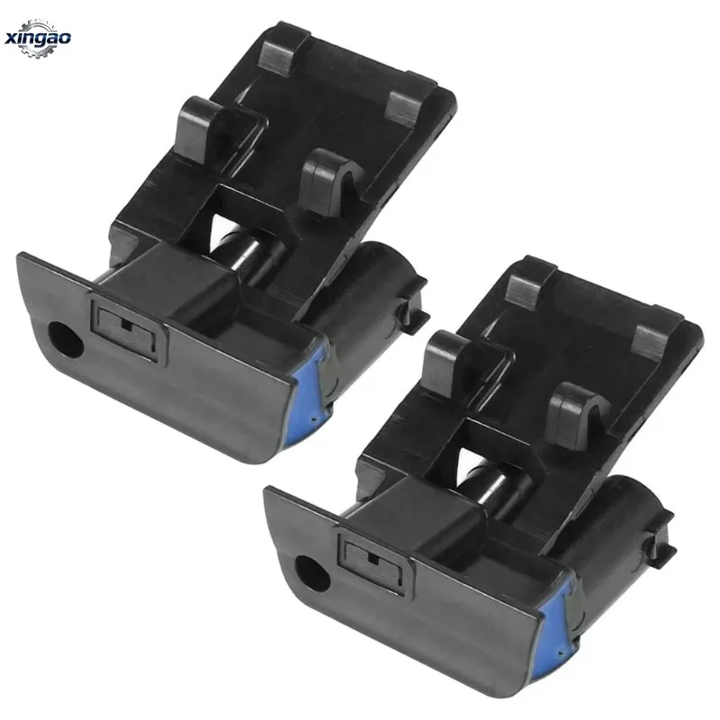 2PCS 61667161469 자동차 왼쪽 및 오른쪽 앞 유리 와셔 노즐 스프레이 제트 BMW X5 E70 2006-2010