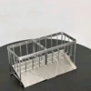 Sink sponge Holder 304 stainless steel,Soap Dispenser Brush Drainer Rack Organizers with Removable Drain Tray for Kitchen 3