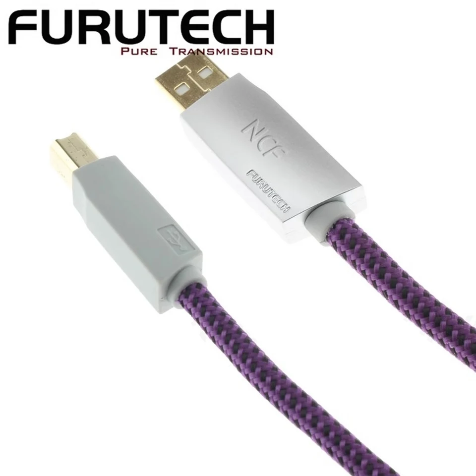 FURUTECH GT2 NCF USB-B CABLE TYPE A-B NEW 0.6M/ 1.2M/ 1.8M /2.5M