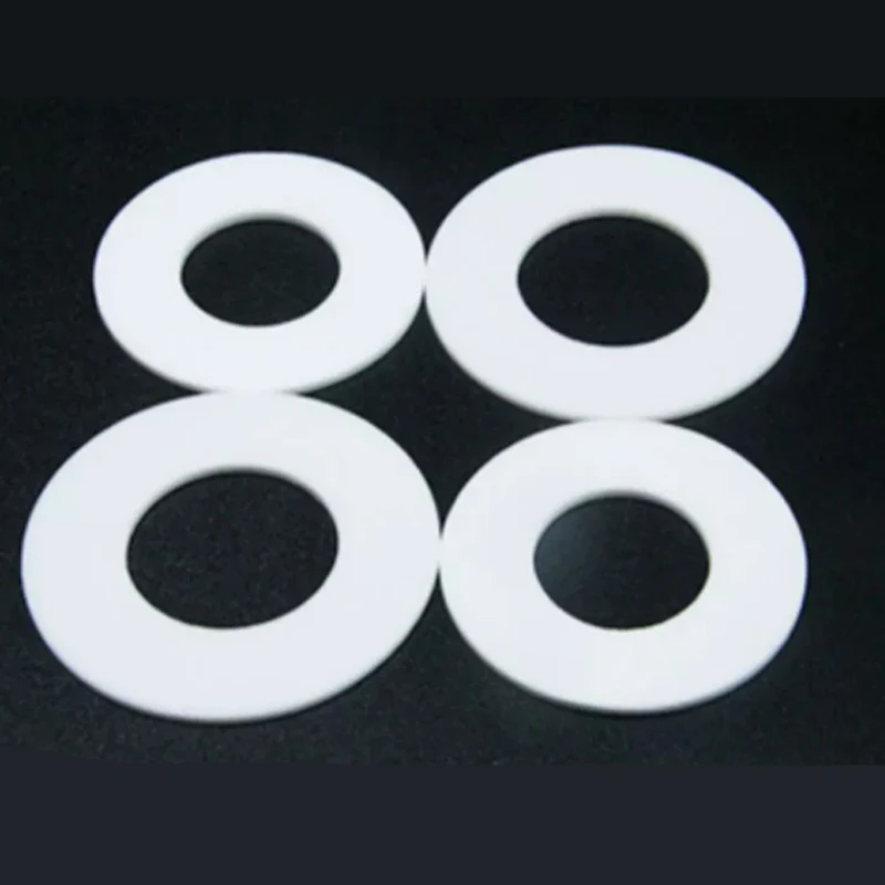 M2.5 M2.6 M2.8 inner diameter White PTFE Flat Washer Round gasket Spacer Sealing Ring polytetrafluoroethylene washer
