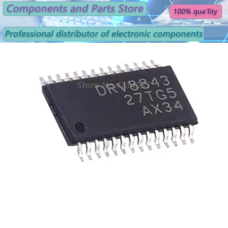 

1-10PCS DRV8843PWPR DRV8843PWP DRV8843P TSSOP28 new100% DRV8843PWPR