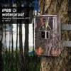 Outdoor Wildlife Infrared Camera 36MP 4k Trail Night Vision 0.2s Motion Activated Waterproof Garden Wildlife Trap Wide Angle Cam 5