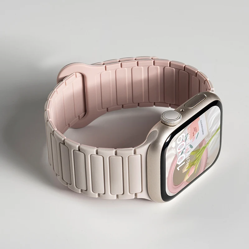 ตัวเลือกสินค้า สายซิลิโคน Apple Watch ยืดหยุ่นใส่สบาย หลายขนาด
