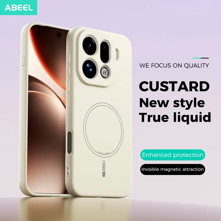 OPPO Find X Series Magnetic Back Armor Case with Camera Protection by ABEEL