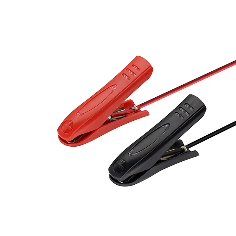 Alligator Clips Connector 1.8M 18AWG Cable for Automotives Car Battery Power Supply DIY Outdoor Camping 12V Battery Clips