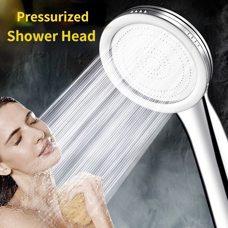 SuperchargedShowerHeadSuperStrongShowerWaterHeaterBathroomRain