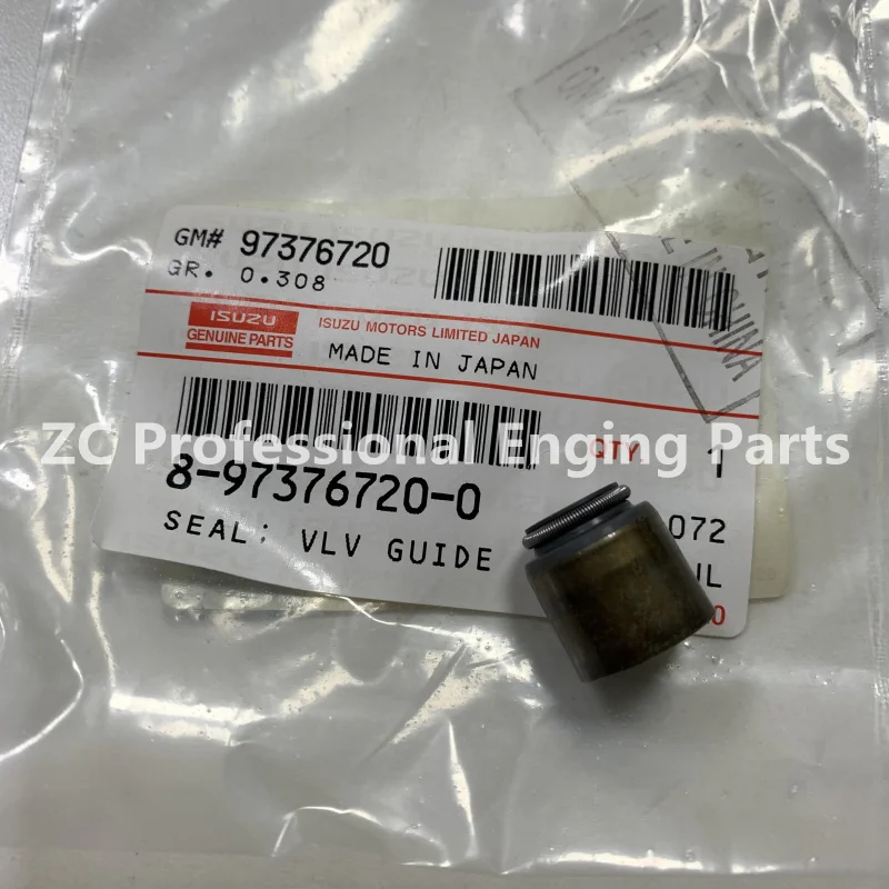 8973767200 8-97376720-0 Japanese original valve oil seal for Isuzu