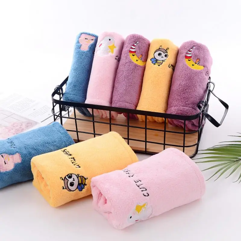 Household Dry Hair Towel Microfiber Thick Coral Fleece Absorbent Quick-drying Cap Confinement Cap Women's Bag Turban Shower