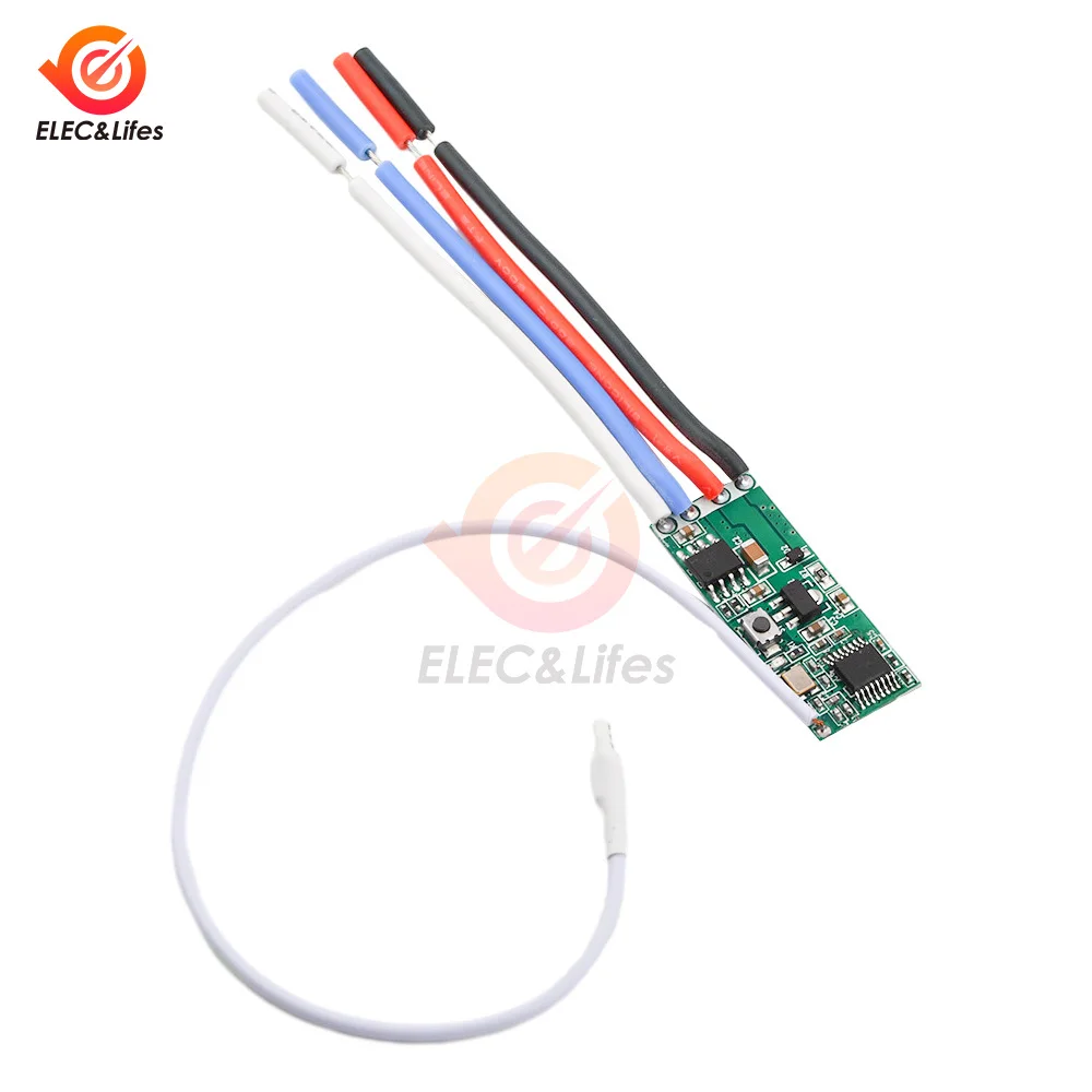 DC 3V-12V Motor Driven Forward And Reverse Remote Wireless Remote Control Module Small Motor Drive Control Module