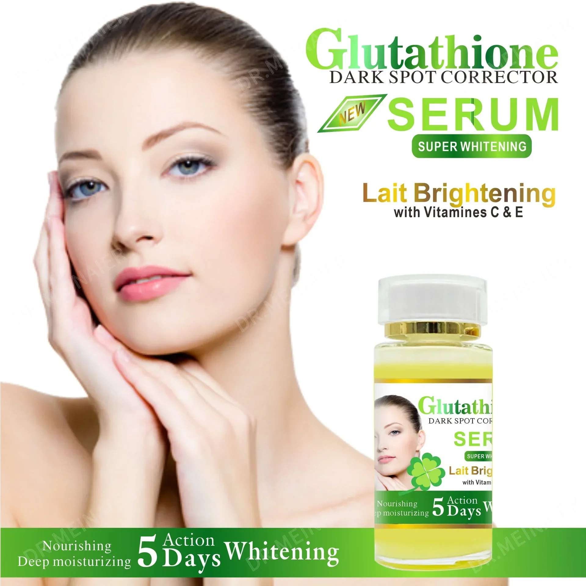 120ml Glutathione Carrot Face Essence Repairing Essence Elasticizing Essence Original Solution Moisturizing Firming Face Skin 6