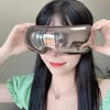 Factory wholesale renpho 4d heating massage AI voice air eye massager vibration office massage 4
