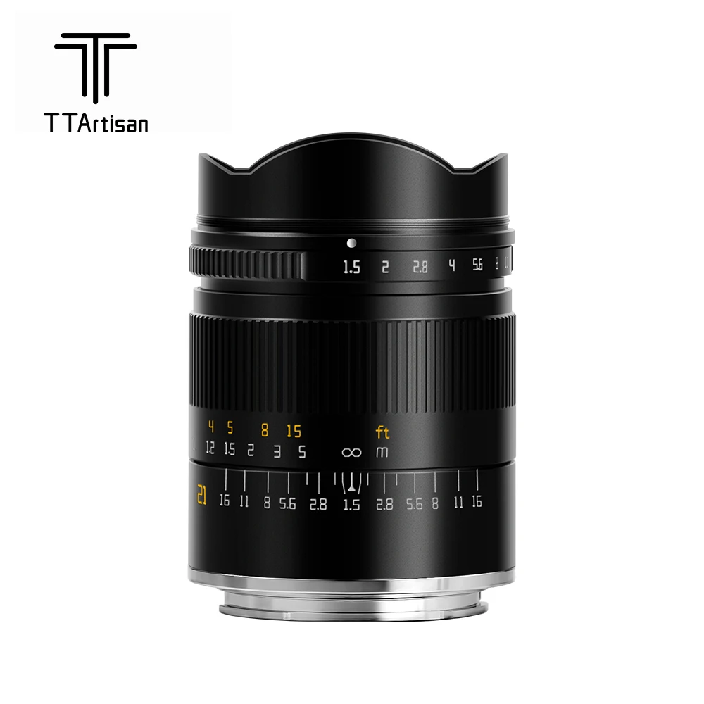 Ttartisan 21mm F1.5 Full Frame Camera Lens For Sonye For Canon Rf Nikon