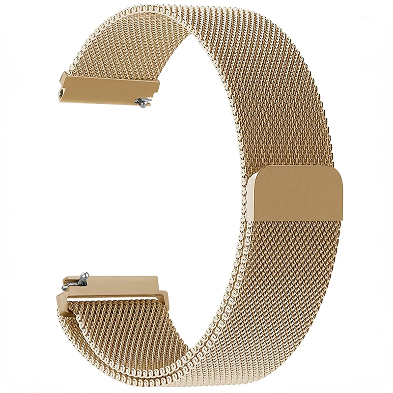 Elegant Milanese Loop Metal Bracelet Band – Premium Adjustable Strap