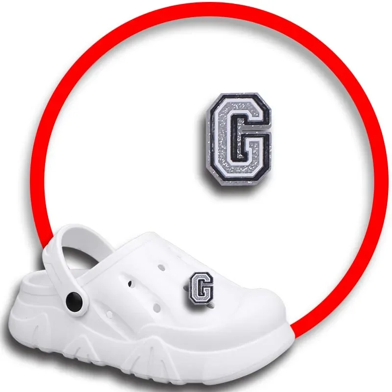 

1 шт. заколки для Crocs талисманы аксессуары для обуви серебряные украшения с буквами Джинсы женские сандалии Пряжка Детские сувениры мужские значки