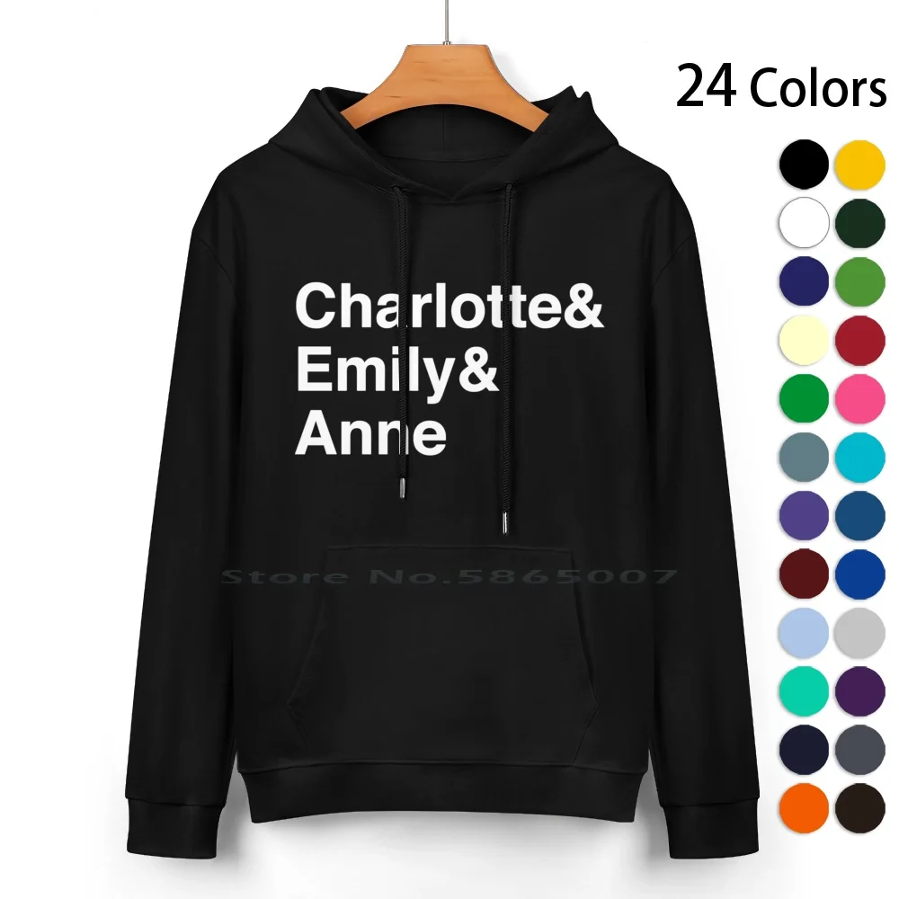 Bront? Sorelle Pure Cotton Felpa Con Cappuccio Maglione 24 Colori Jane Eyre Charlotte Bronte Jane Eyre Book Jane Eyre Novel Bronte Sisters