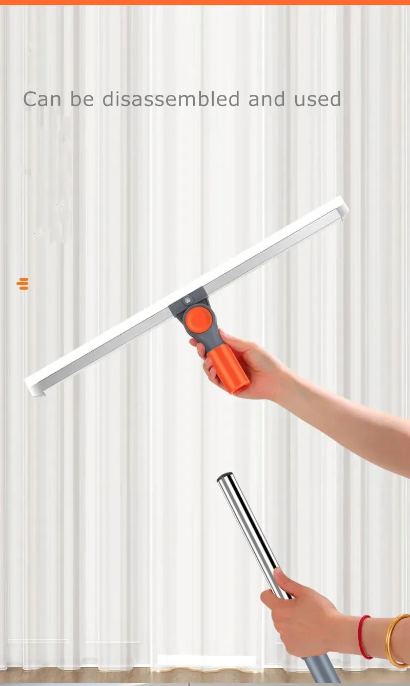 Description Picture 4 of itemSilicone Scraper Broom Magic Wiper Height Glass Wiper Bathroom Sweeping Floor Scraping Floor Cleaning Silicone Magic Broom