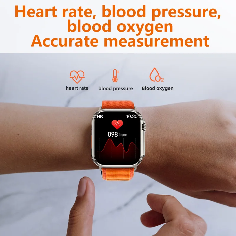 WS18 Ʈ Ʈ ġ  49mm  NFC Smartwatch 180  м ƮϽ  ȵ̵ IOS Ʈ  PK DT8