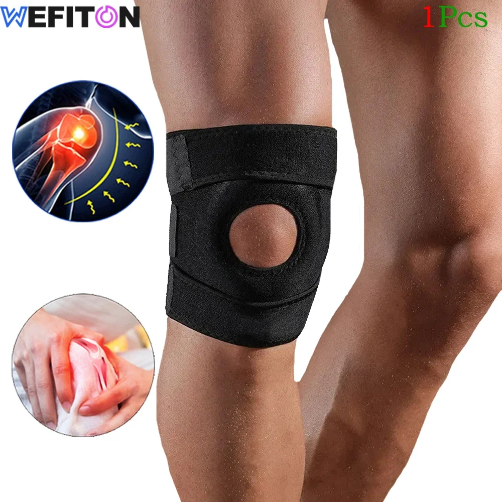 

1Pcs Patellar Tendon Support Straps,Knee Pain Relief Adjustable Neoprene Knee Strap for Running,Arthritis,Tennis Injury Recovery
