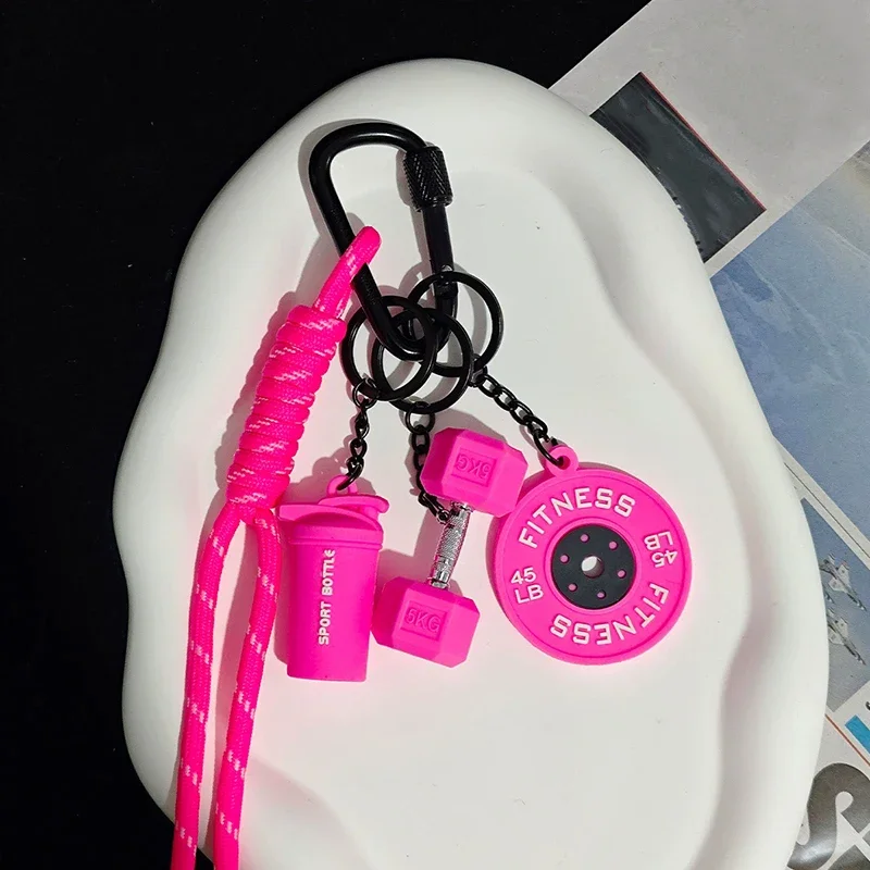 Fitness Keychain Fitness Enthusiasts High-end Gifts Sports Enthusiasts Fitness Bag Kettle Accessories Bag Hanging Gifts.