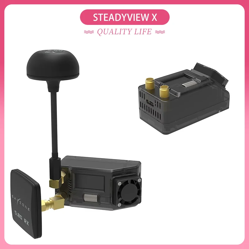 스카이존 스테디뷰 X 5Ghz 5.8Ghz IPS 스크린 수신기 모듈