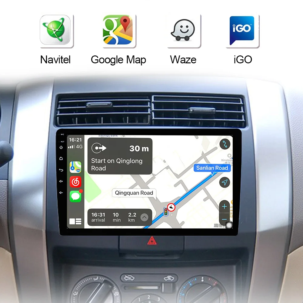 7/9/10'' 2 Din Car play 7862 8581 Android Auto Radio