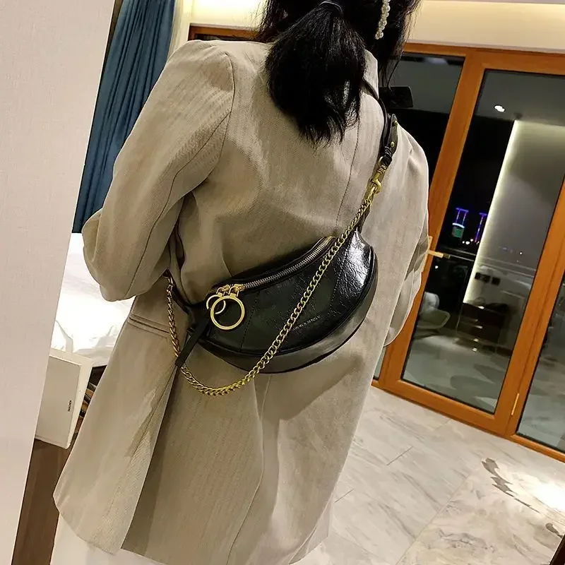 MKJ Women's Bag 2023 New Style Fashion Chain Dumpling Crossbody Premium Shoulder Bag Designer Handbags Luxury