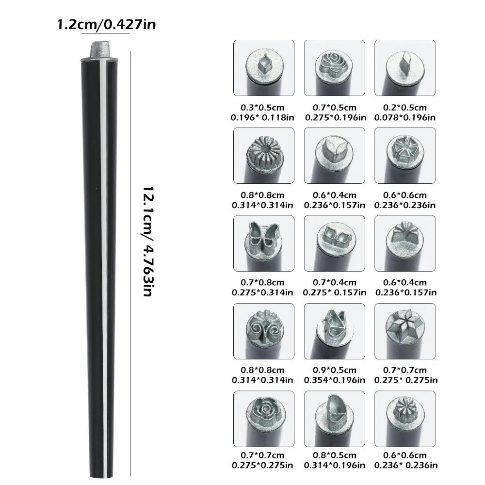 5/10/15개 꽃 나비 네일아트 스탬프 펜 세트 도트 도구 네일아트 펜 그라피티 네일 스탬핑 스탬퍼 실리콘 간편 DIY