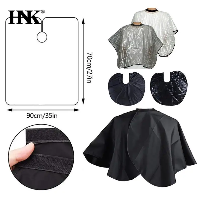 Salon Kinder Friseur Umhang Friseur Cartoon Muster Haarschnitt Styling Kleid Friseurladen Haushalt Kind Haare schneiden Umhang Schürze – Detail 3
