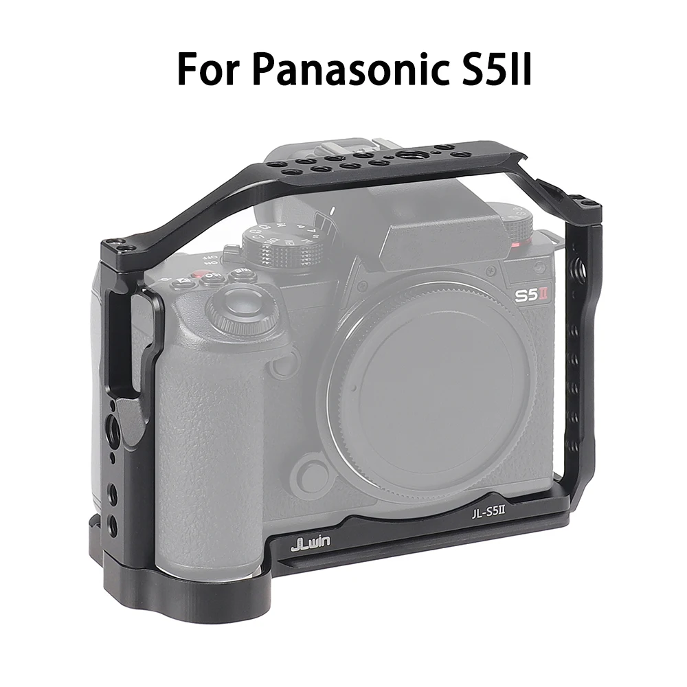 

Camera Cage For LUMIX S5II S5IIX G9II Camera Cage Kit for Panasonic Camera with Quick Release Top Handle Photography Accessories