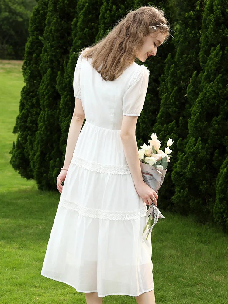 ワンピース Vienna Volume Sleeve Shirt Dress taupe Vienna Volume Sleeve Shirt Dress