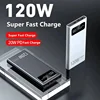 200000mAh Mobile Power Super Fast Charging 120W Large Capacity Digital Display Portable Outdoor Power For Iphone Xiaomi Samsung 3