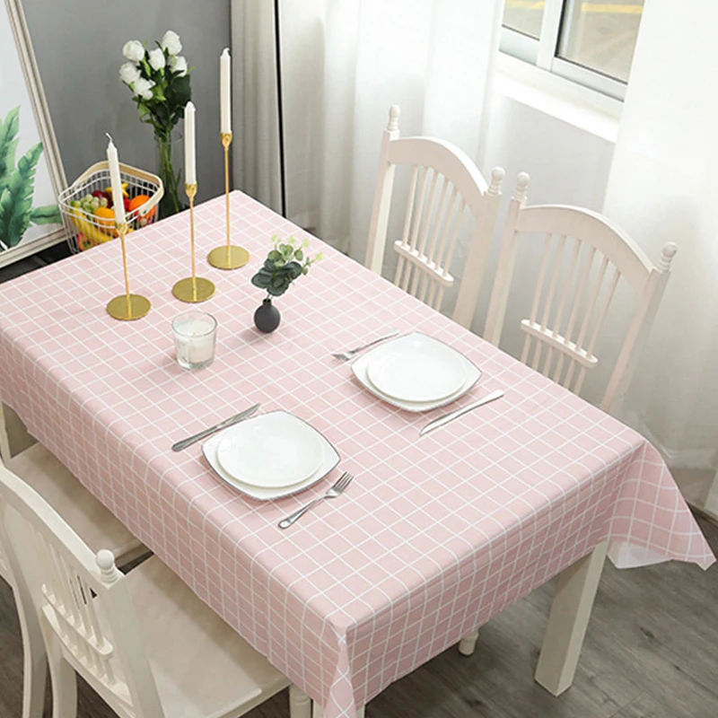 The tablecloth with a warm and cozy atmosphere, a high-temperature resistant tablecloth, and a waterproof, oil-proof, and no-was 4