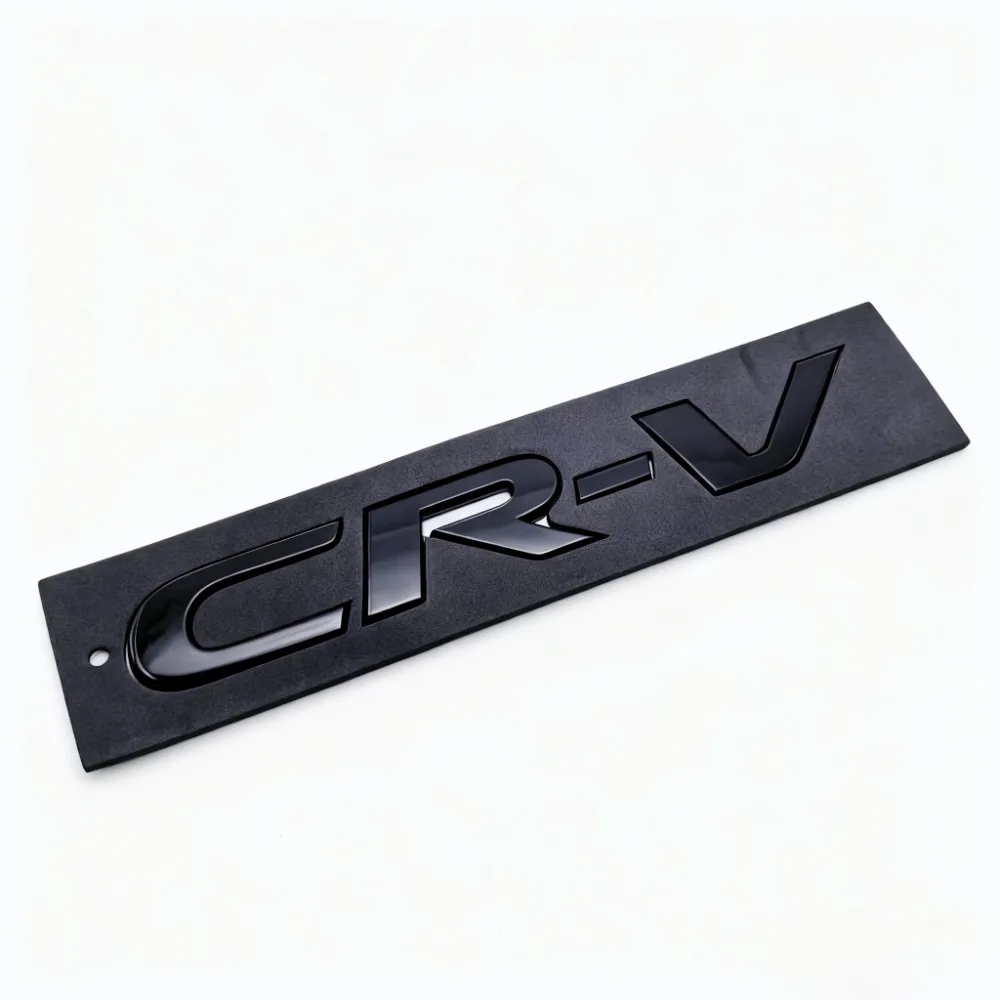 1개 CR-V C R V 레터 로고 엠블럼 3D ABS 자동차 스티커 (자동차 리어 트렁크 부트 레터 배지 장식 자동차 스타일링 액세서리)