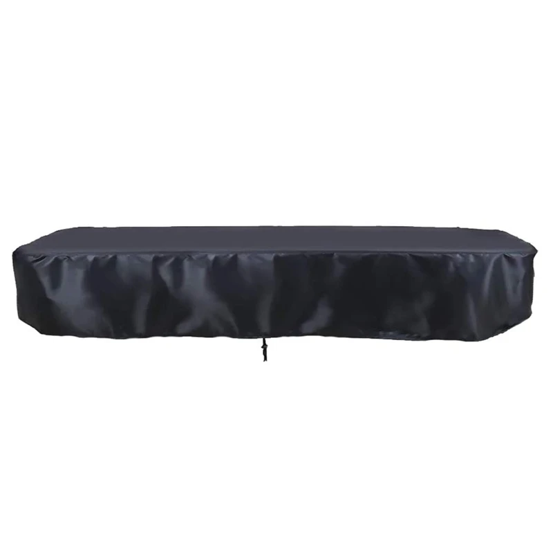 

8Ft Billiard Pool Table Cover With Drawstring Durable Waterproof Table Cover For Rectangle Table, Black