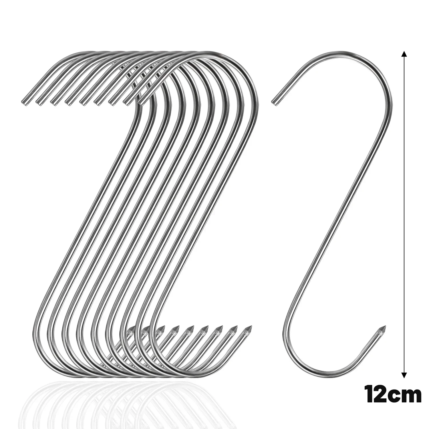 ステンレス大物用ジギングフック ステンレスファイター伊勢尼 管付モデル -ヤマイ・ステキ針- | ルアーバンク公式ストア ステンレススチール S フック シャープ TipButcher Shop キッチン ハンギング 肉フック BBQ 硬化 ソーセージ