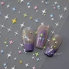 5D Realistic Relief Colorful Starlights Little Star Cluster Adhesive Nail Art Stickers Decals Manicure Ornaments Accessories 4