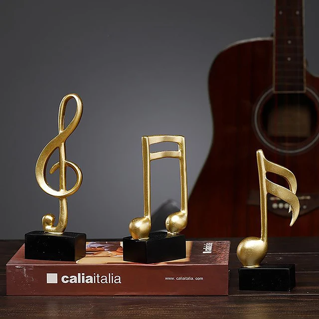 Resin Musical Note Ornaments 3